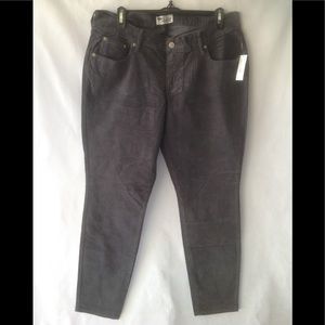 Old Navy Corduroy Pants - Dark Gray - Size 16 -NWT